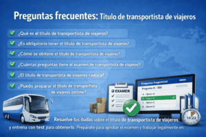 título de transportista de viajeros